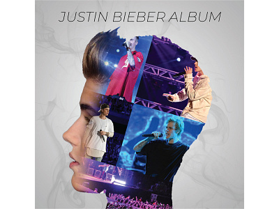 justin bieber album cover album album art album artwork album cover album cover design branding creative design facebook graphic design illustration illustrator justin bieber logo music photo edit photo editing photoshop vector youtube