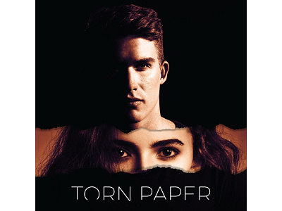 torn paper music cover
