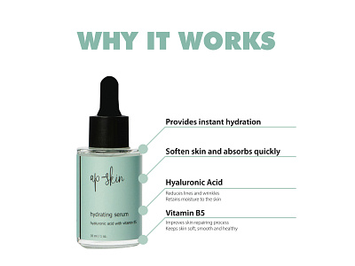 Features of hydrating serum