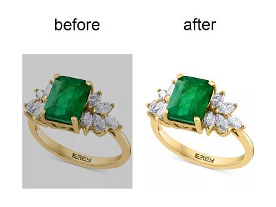 Jewelry jewelry editing photoshop
