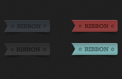 A set of elegant Ribbons button psd psd button ribbon ribbon psd