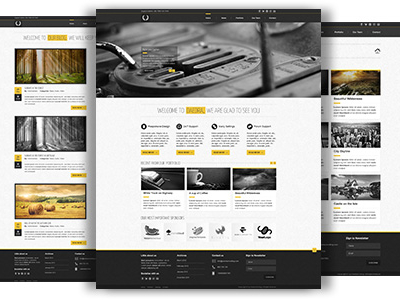 Daedra Portfolio Theme by Ales Krivec on Dribbble