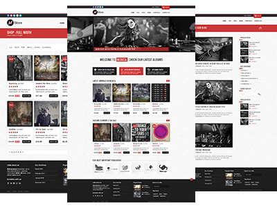 Musica Ecommerce Template ecommerce template ecommerce theme