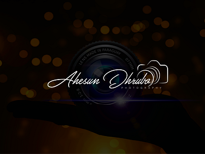 Ahesun Dhrubo Photography | Signature Logo