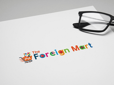 Foreign Mart brand brandidentity branding creative ecommerce illustration lettering logodesign logomaker logotype process shopping cart tool typography unique