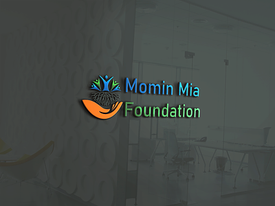 Momin Mia Foundation brand brandidentity branding creative design illustrator logo logodesign logomaker logotype process tool typography unique