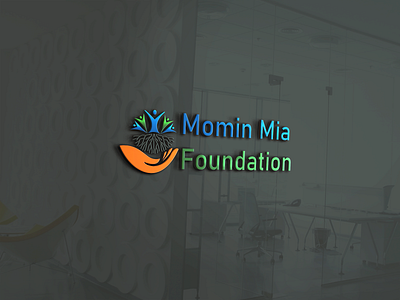 Momin Mia Foundation brand brandidentity branding creative design illustrator logo logodesign logomaker logotype process tool typography unique