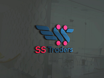 SS Traders | Shopping Cart with "SS" brand brandidentity branding cart creative lettering logo logodesign logomaker logotype process shopping ss tool typography unique