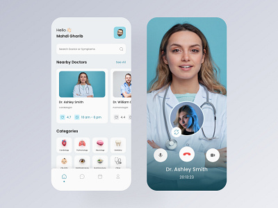 Medico 🩺 concept doctor app iconly iconly pro medical app ui uidesign