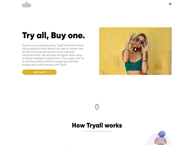 Tryall, an online fitting room