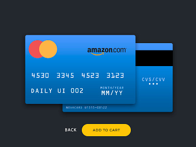 Day 002 - Credit Card - Daily UI