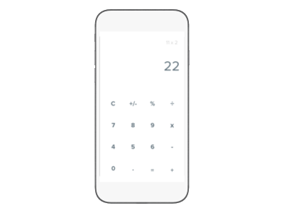 Daily UI 004: Calculator calculator dailyui ui ux
