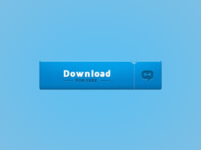Download Button blue button click download free studiodork ui