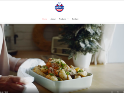 American Foods Philippines - Web Design elementor web design wordpress wordpress development