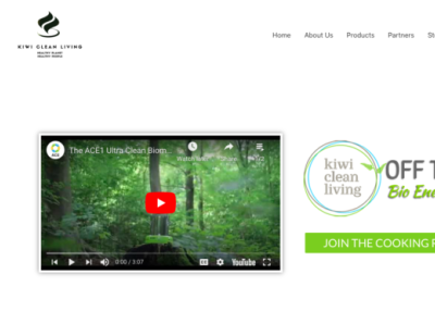 Kiwi Clean Living - E-Commerce Web Design elementor web design woocommerce wordpress wordpress development