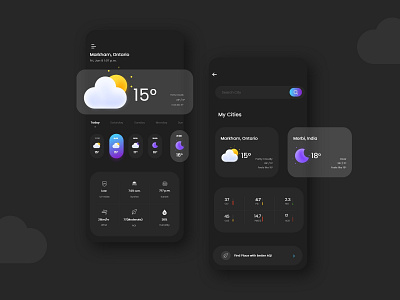 Samsung Weather Channel App Redesign