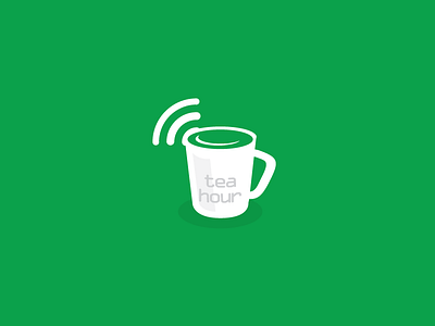 Teahour cup logo