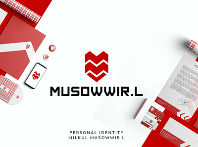Personal Identity Milkul Musowwir Lubis branding business card design design identitydesign logo vector visual identity
