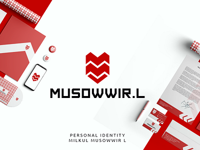 Personal Identity Milkul Musowwir Lubis branding business card design design identitydesign logo vector visual identity