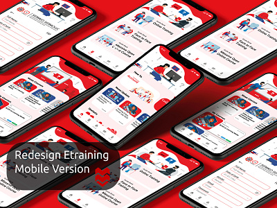 Redesign E Training Mobile Version