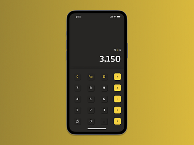 Daily UI # 4: Calculator calculator calculator mobile calculator ui daily ui mobile ui