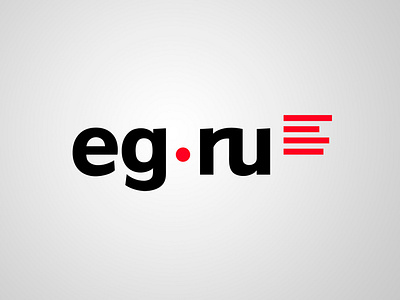 Разработка логотипа для eg.ru