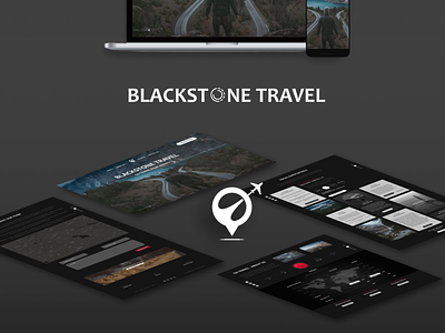 BlackStone Travel figma graphic design illustration logo photoshop travel typography ui ux