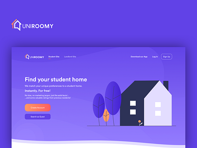 Landing Page app branding design illustration interface logo ui ux