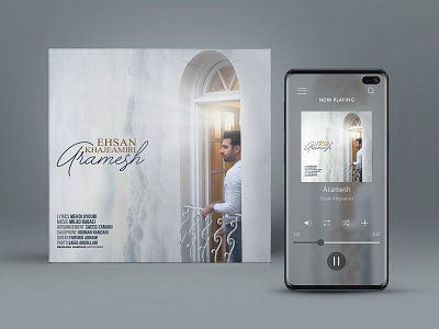 Ehsan Khajeamiri cover cover art cover design design graphic music music cover pop