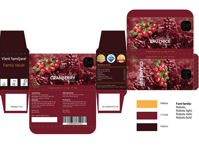 Design for tea packaging