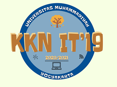 KKN iT 19 design logo