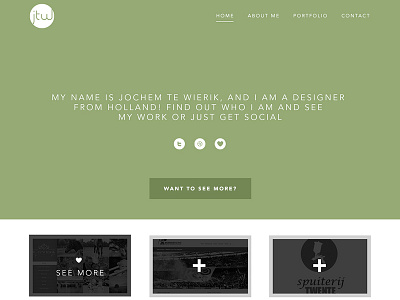 New portfolio design design new portfolio website