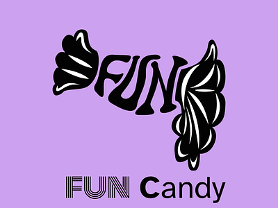 Fun Candy candy design drugs fun funny logo purple sweet