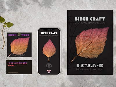 Birch Craft | Business Marketing | Branding alcohol barrel beer birch branding business card craft design graphic design illustration logo minimal print typography ui ux vector wine wood