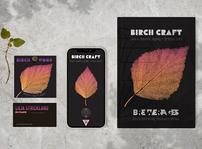 Birch Craft | Business Marketing | Branding alcohol barrel beer birch branding business card craft design graphic design illustration logo minimal print typography ui ux vector wine wood