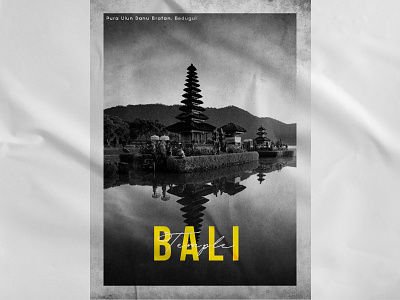 BALI // Ulun Danu Bratan Temple bali balinese cover art cover design culture design iconic