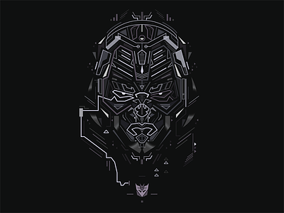 Decepticon album branding design digitalart graphic design graphicdesign graphics illustration logo transformers vector