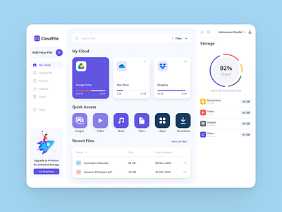 Dashboard File Manager app dashboard dashboard design dashboard file manager dashboard ui design ui uiux user interface ux