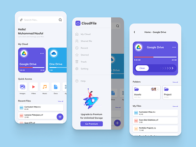 File Manager Mobile App app dashboard design file manager file manager mobile app mobile app mobile app design ui ux