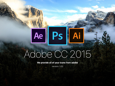 Adobe icon CC 2015 Free
