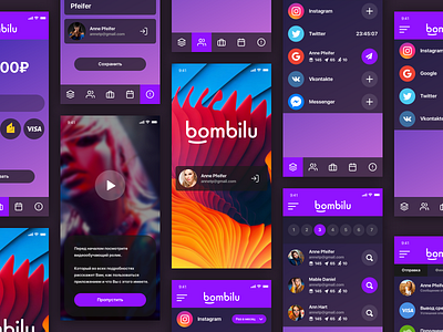 Bombilu – social box