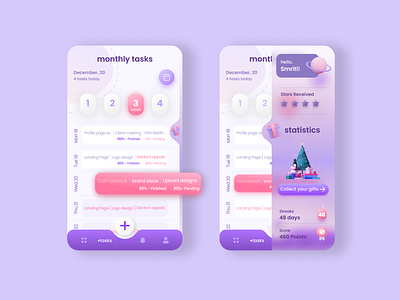 Task Manager App app design mobile app planner task manager task manager app to do list ui weekly planner work manager