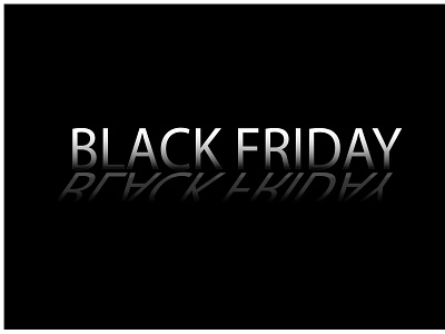 Black Friday black friday sale branding metallic text neon text