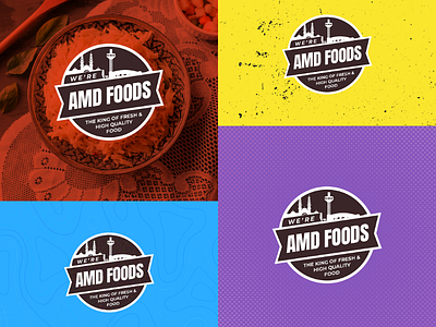 AMD Foods Branding branding corporateidentity graphicdesign logodesign
