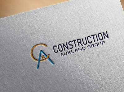 CA4 construction logo iconic logo lettermark unique logo