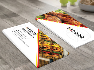 Business Card business card design diner fastfood food online promotion psd restaurant shop