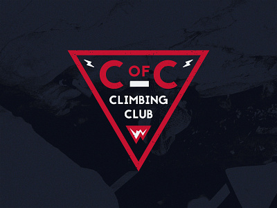 CCCC branding climbing club college identity logo mark