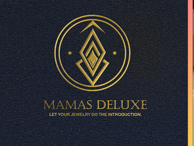 Mamas deluxe logo branding design graphic design illustration logo typography