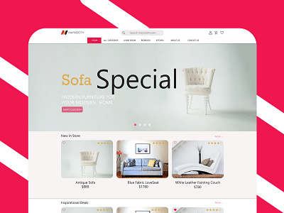 Maynooth Web UI branding product design typography web website