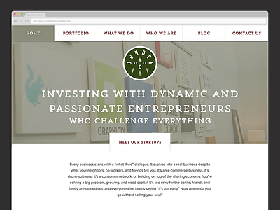 Dundee Venture Capital Redesign website